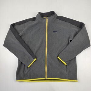 Patagonia Men’s Large Gray Full Zip Fleece Jacket